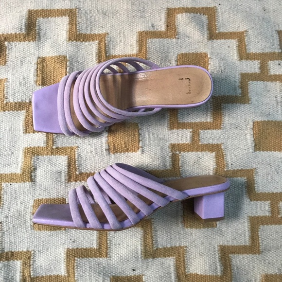Miista Shoes - Miista suede lilac sandals
